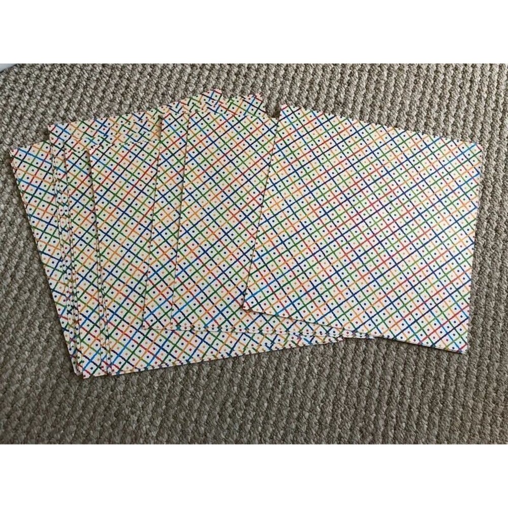 New Rainbow Geometric Scrapbook Papers 12x12 (18 pieces)